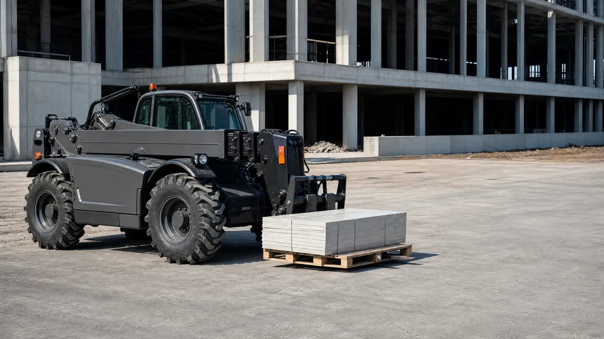 Telescopic Boom Lifts jobsite access in Knoxville